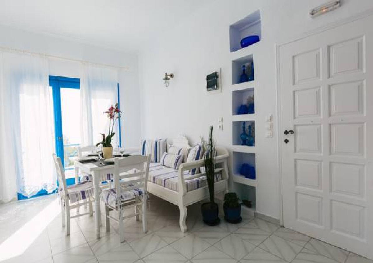 Geomare Beach House Monolithos Eksteriør bilde