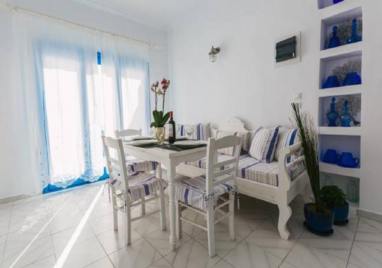 Geomare Beach House Monolithos Eksteriør bilde