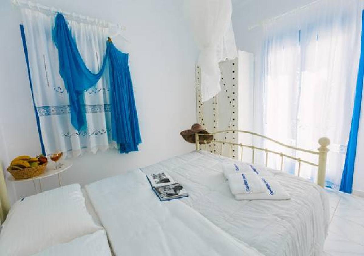 Geomare Beach House Monolithos Eksteriør bilde